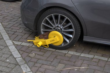 Wheel Clamp Amsterdam Hollanda 5-3-2021