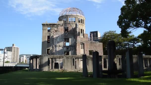 Cúpula Hiroshima Japón 2015 — Vídeos de Stock