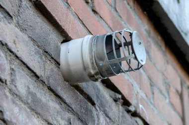 Amsterdam 'daki Çıkış Borusu Merkezi Isıtma Kazanı Hollanda 1-11-2021