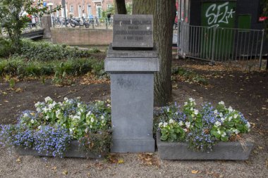 Dünya Savaşı Anıtı Bevrijdingslinde Van De Jordaankinderen Amsterdam 2-9-2021
