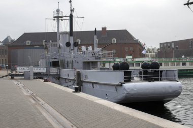 Den Helder 'deki Willemsoord Kompleksindeki Bayan Abraham Crijnssen Gemisi Hollanda 23-9-2019