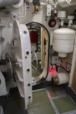 Amsterdam 'da bir U-Boat içinde Hollanda 23-9-2019