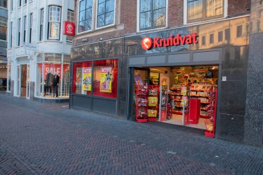Utrecht Kruidvat Mağazası Hollanda 27-12-2019
