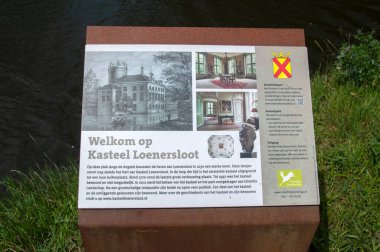 Hollanda 'daki Loenersloot' taki Billboard Şatosu 17-6-2020