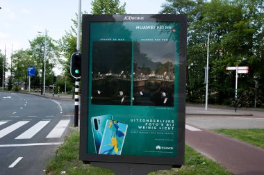 Billboard Huawei P30 Pro Amsterdam 2019