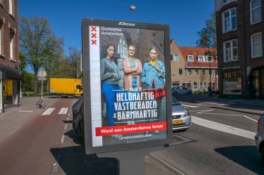 Billboard Amsterdam 'da Öğretmenleri Arıyor Hollanda 2019