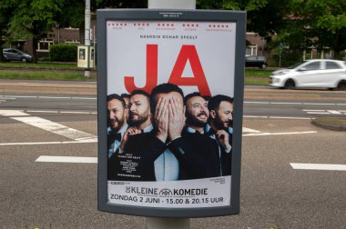 Billboard Nasrdin Dchar Amsterdam 'da Hollanda 2019