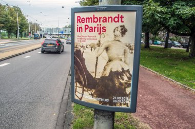 Rembrandt 'ın Rembrandt Sergisi' nden Centercom Billboard Rembrandt Rembrandt Rembrandt Amsterdam 'da 2018