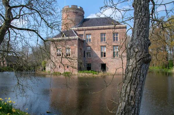 Замок Лоэнгфорде Грабят Нидерланды 2019 — стоковое фото