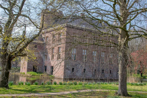 Замок Лоэнгфорде Грабят Нидерланды 2019 — стоковое фото