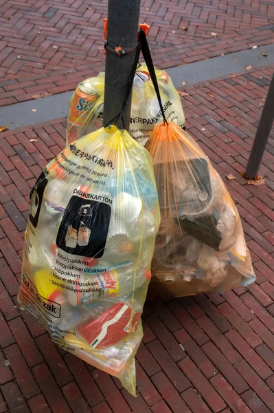Recycle Bags Den Helder Ολλανδία 2019 — Φωτογραφία Αρχείου