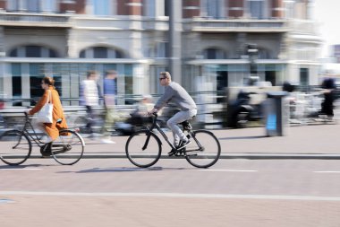 Bisiklet Amsterdam 'da Hollanda 2019