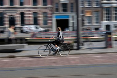 Bisiklet Amsterdam 'da Hollanda 2019