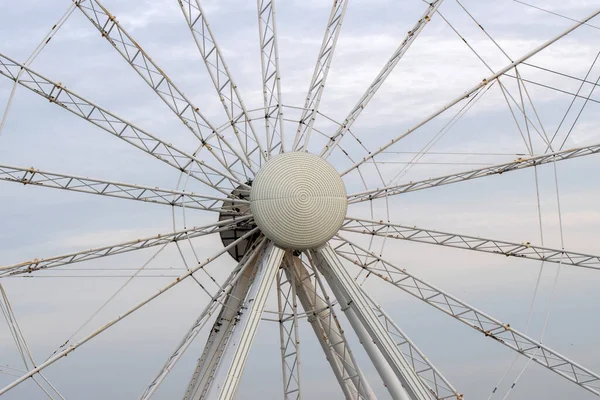 2014 Detail Ferris Wheel Beach Scheveningen Hague Netherlands 2019 — 스톡 사진