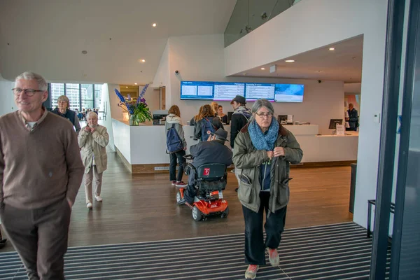 Entree Het Eyefilmgebouw Amsterdam 2019 — Stockfoto