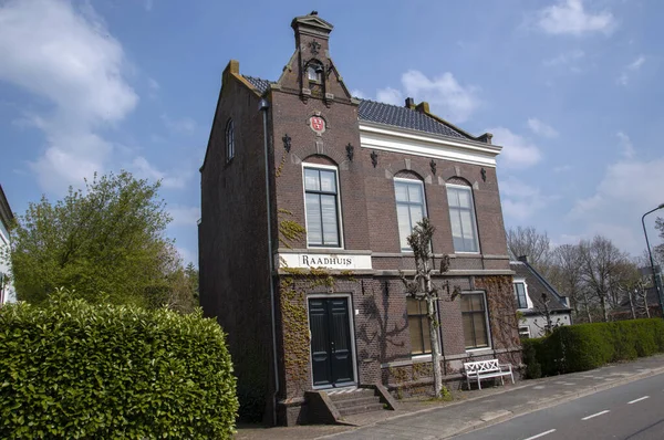 Former Raadhuis Building Braambrugge Netherlands 2019 — 스톡 사진