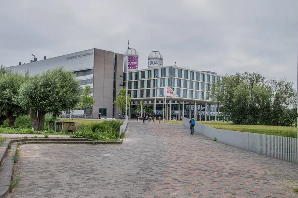 Devant Les Bâtiments Université Amsterdam Science Park Amsterdam Pays Bas — Photo