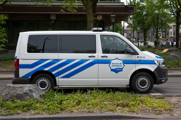 Gvb 서비스 Veiligheid Company Van Amsterdam Netherlands 2019 — 스톡 사진