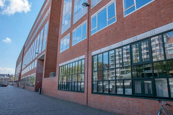 Fenêtres Bureau Stopera Building Amsterdam Pays Bas 2019 — Photo