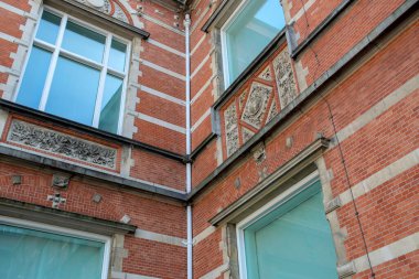 Amsterdam 'daki Stedelijk Müzesi' nin Süslemesi Hollanda 2019