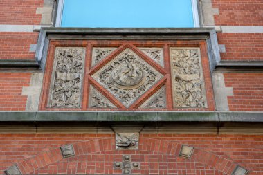 Amsterdam 'daki Stedelijk Müzesi' nin Süslemesi Hollanda 2019