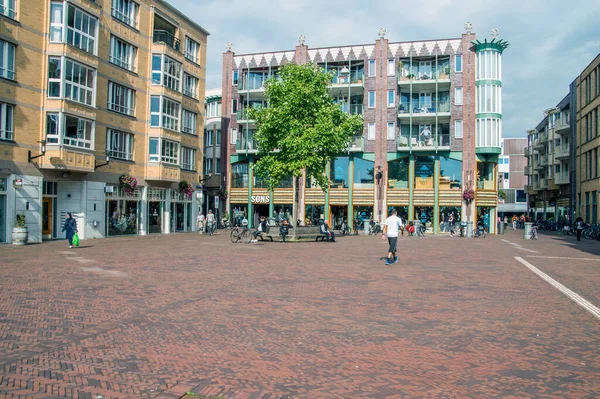 Piazza Oranje Vrijstaatplein Amsterdam Paesi Bassi 2018 — Foto Stock