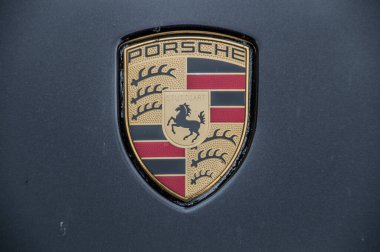 Porsche Stuttgart Amblemi Amsterdam 'da Hollanda 2018