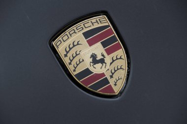 Porsche Stuttgart Amblemi Amsterdam 'da Hollanda 2018