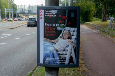 Billboard Gemeente Stadsarchief Amsterdam 'da Hollanda 20-9-2021