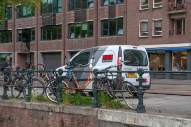 Amsterdam 'da Güvenlik Aracı Hollanda 2019