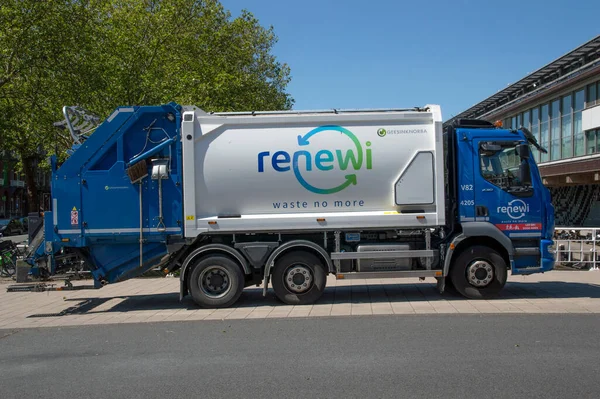 Camión Renewi Company Ámsterdam 2019 — Foto de Stock