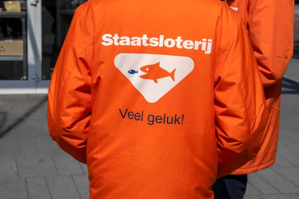 Selling Staatsloterij Lottery Tickets Street Amsterdam Netherlands 2019 — Stock Photo, Image