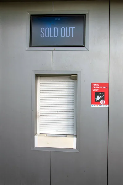 2012 Selling Ticket Box Service Johan Cruyff Arena Sold Out — 스톡 사진