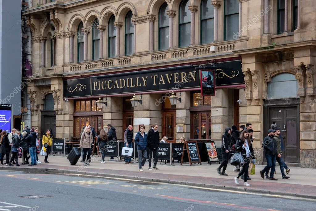 Piccadilly Tavern At Manchester England 8-12-2019