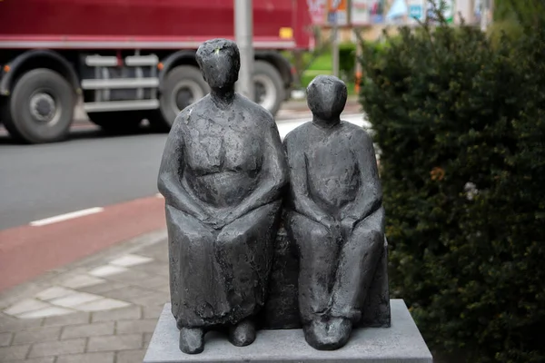 Statue Wachten Diemen Netherlands 2019 — Stock Photo, Image