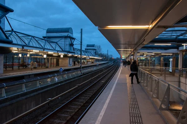 Bahn Station Lelylaan Amsterdam Niederlande 2020 — Stockfoto