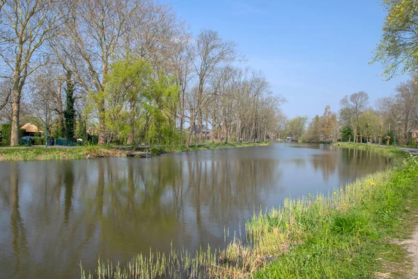 Abcoude Deki Gein Nehri Hollanda 2019 — Stok fotoğraf