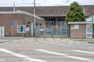 Amsterdam Tramvay Garajı Hollanda 2019