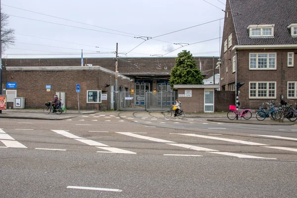 Amsterdam Tramvay Garajı Hollanda 2019
