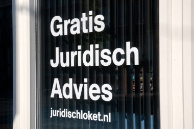 Billboard Juridisch Madalyonu Amsterdam 'da Hollanda 6-5-2020