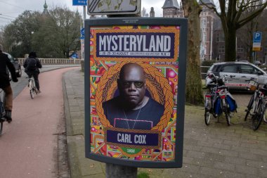 Billboard Gizemli Diyarı Carl Cox Amsterdam 'da Hollanda 2020