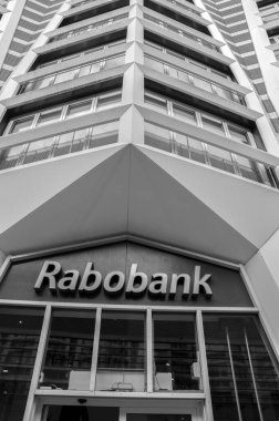 Zaandam 'daki Billboard Rabobank Hollanda 23-10-2019