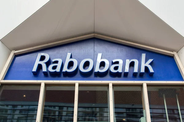 Zaandam 'daki Billboard Rabobank Hollanda 23-10-2019
