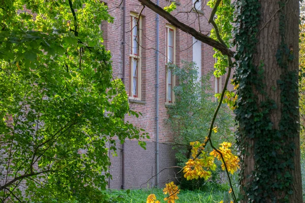 Close Window Castle Loenersloot 네덜란드 2020 — 스톡 사진