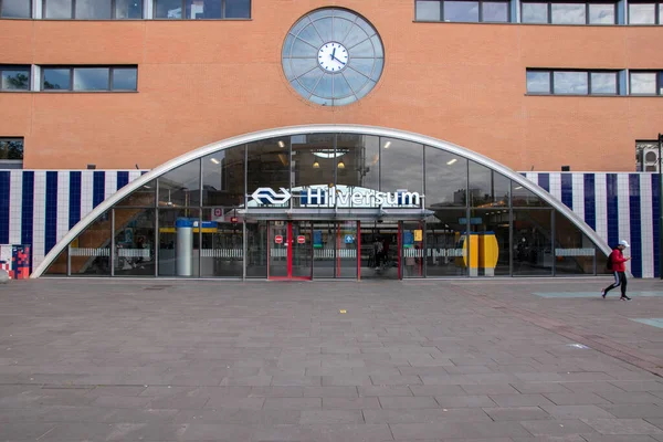 Gare Entrée Bilthoven Aux Pays Bas 2020 — Photo