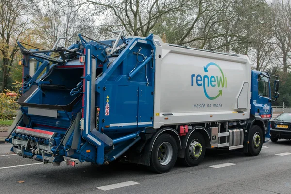 Renewi Company Truck Amsterdam Países Bajos 2020 — Foto de Stock