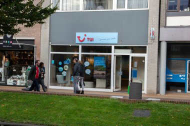 TUI Seyahat Acentası Zaandam 'da. Hollanda 23-10-2019