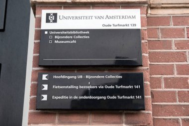 UVA İşareti Oude Turfmarkt 139 Amsterdam 2020