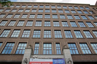 Amsterdam 'da Hogeschool Van Amsterdam Benno Premselahuis, Hollanda 2019