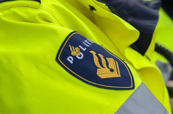 Logo Police Uniform Amsterdam Netherlands 2019 — Stock Photo, Image